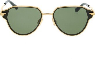 Aviator Frame Sunglasses-AL