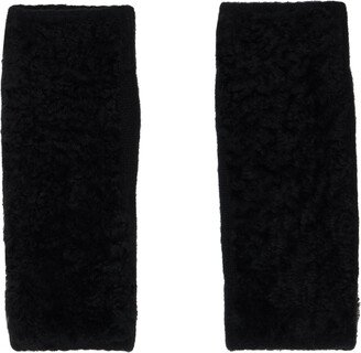 Black Fingerless Gloves