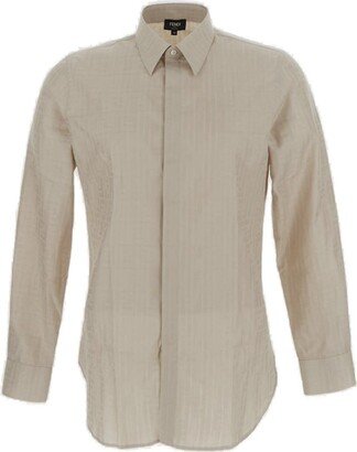 FF Jacquard Slim-Fit Shirt