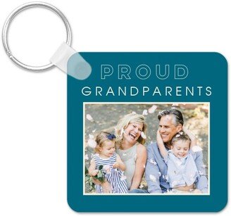 Key Chains: Beyond Proud Key Ring, Square, Blue