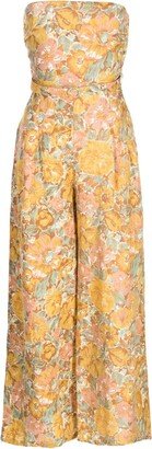 Alegrias floral-print jumpsuit