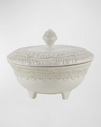 Finezza Cream Petite Covered Dish