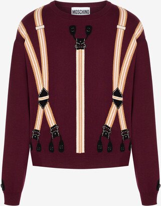 Suspenders Wool Jumper