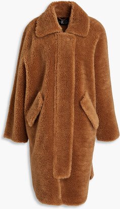 Faux shearling coat