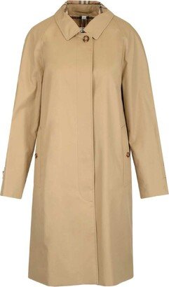 Mid-Length Single Breasted Car Coat