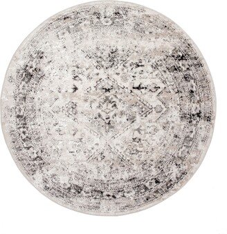 Druzy CFDR05A 5' x 5' Round Area Rug