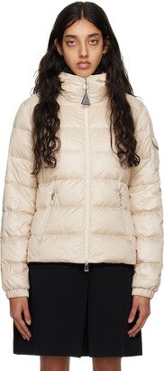 Beige Gles Down Jacket