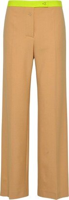 Straight Leg Tailored Trousers-CT