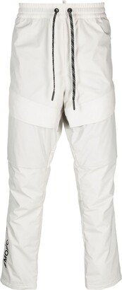 Ripstop straight-leg trousers