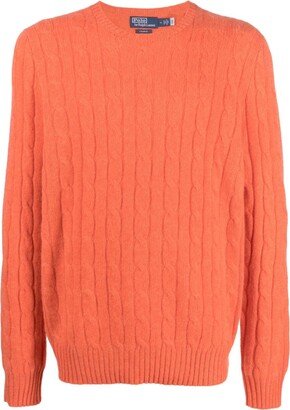 Cable-Knit Cashmere Jumper-AC