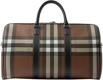 Exaggerated Check Holdall