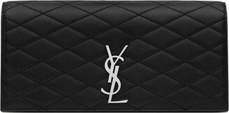 Kate quilted leather clutch