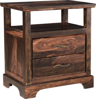 Avenue Live Edge 2-drawer Nightstand