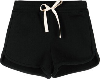 Drawstring Cotton Shorts-AE