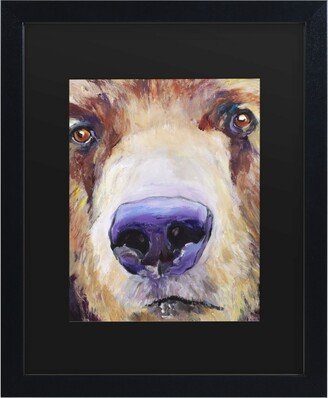Pat Saunders-White The Sniffer Matted Framed Art - 15 x 20