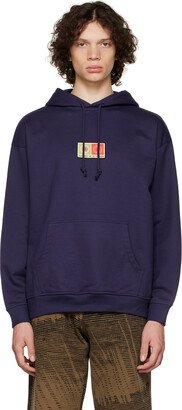 Navy Graphic Patch Hoodie