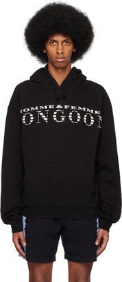 SSENSE Exclusive Black 'Homme Femme' Hoodie