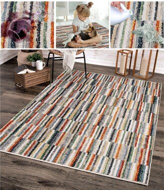 Orian Rugs Orian Gemstone Pet & Spill Friendly Line Stop Rug