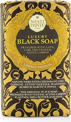 221047 8.8 oz Luxury Black Soap with Vegetal Active Carbon