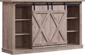 Pamari Killian TV Stand Media Console in Ashland Pine Finish