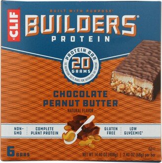 Clif Bar Builder's Protein - Case of 6 - 6/2.4 Oz