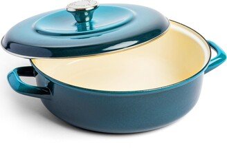 Merten & Storck Enameled Iron 4-Quart 1873 Braiser