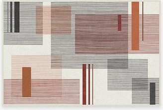 Quadra Orange Tufted Rug