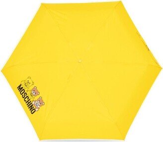 Teddy Bear Printed Compact Umbrella