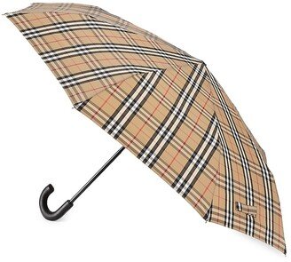 Folding Trafalagar Check Umbrella