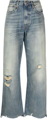 Blue Wayne Wide-Leg Jeans