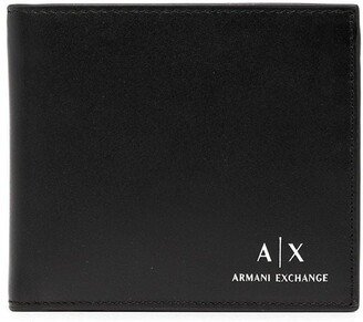 Logo-Print Bifold Wallet-AA