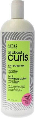 All About Curls Soft Definition Gel For Unisex 32 oz Gel