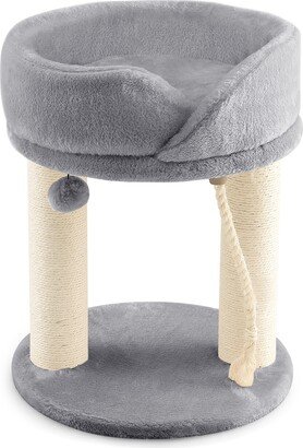 Cat Climbing Tree with Plush Perchs and Scratching Post