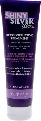 Shiny Silver Ultra Reconstructive Treatment by One n Only for Unisex - 8.5 oz Treatment