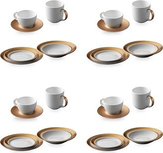 Gem 24-Piece Dinnerware Place Setting Set