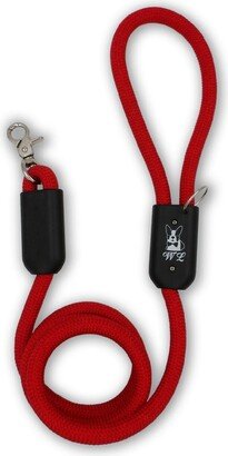 Premium Climbing Rope Dog Leash with Carabiner Lobster Clasp by Warren London | 5ft Heavy Duty Dog Leash For Large Dogs and All Size Pets | Two Colors