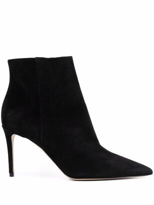 x Brian Atwood Anya suede ankle boots