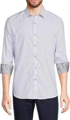 Bayview Paisley Jacquard Button Down Shirt