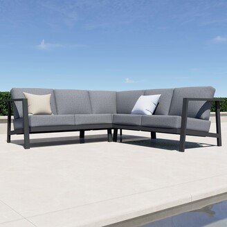 Baeryon Solana 3-Piece Deep Seating Sectional