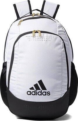 Defender Backpack (White/Black/Gold Metallic) Backpack Bags