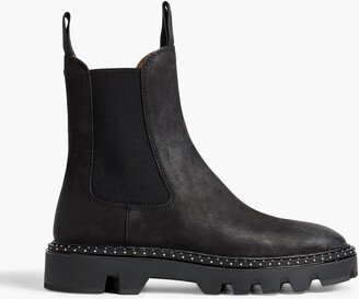 Quest studded nubuck Chelsea boots