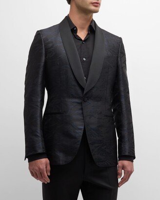 Men's Jacquard Shawl Dinner Jacket