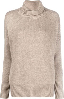 Cashmere Roll-Neck Jumper