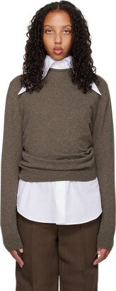 Taupe Cashmere Laris Sweater