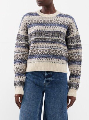 Fair Isle-jacquard Cashmere Sweater