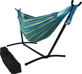 Sunnydaze Decor Sunnydaze Cotton Double Brazilian Hammock & Stand Combo - Choose Options