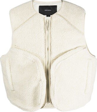 ENTIRE STUDIOS Faux-Shearling Padded Gilet