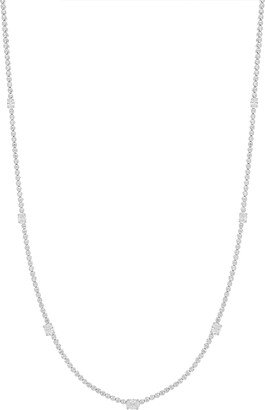 Audrey Diamond Tennis Necklace