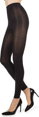 Flat Knit Footless Tights