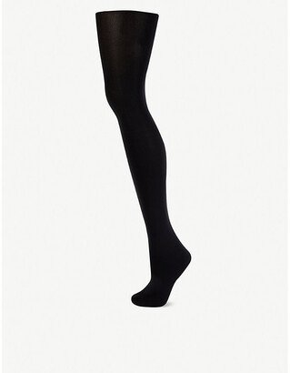 Womens Black Deluxe 80 Tights